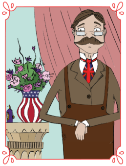 Gymglish portrait of the butler