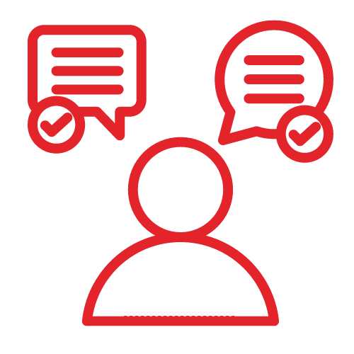 Person speaking fluently